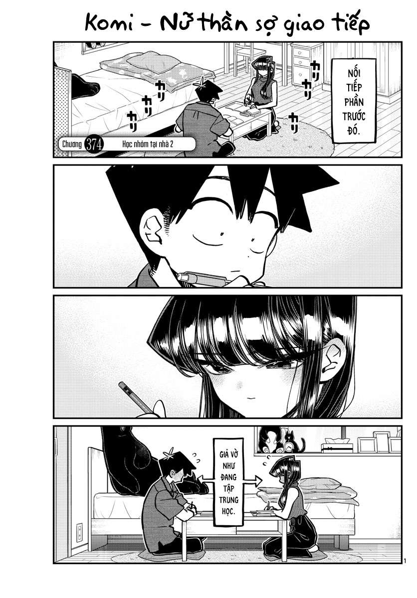 Komi-San Wa Komyushou Desu Chapter 374 - Trang 2