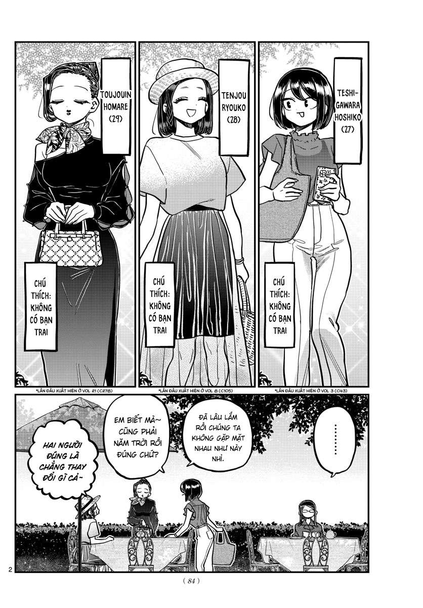 Komi-San Wa Komyushou Desu Chapter 367 - Trang 2