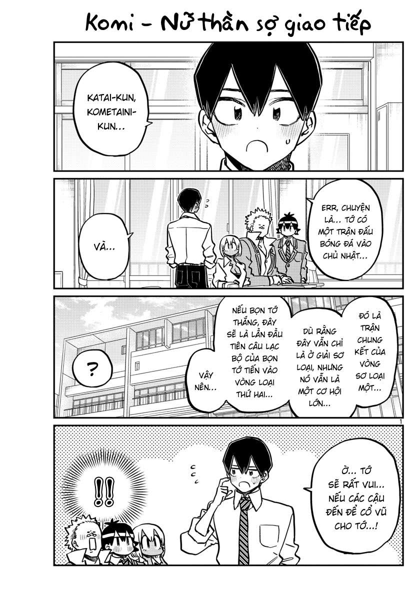 Komi-San Wa Komyushou Desu Chapter 360 - Trang 2