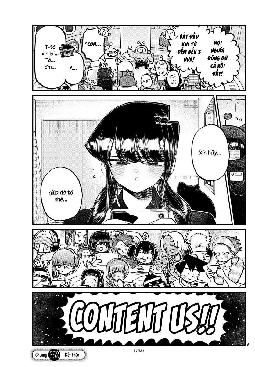 Komi-San Wa Komyushou Desu Chapter 352 - Trang 2