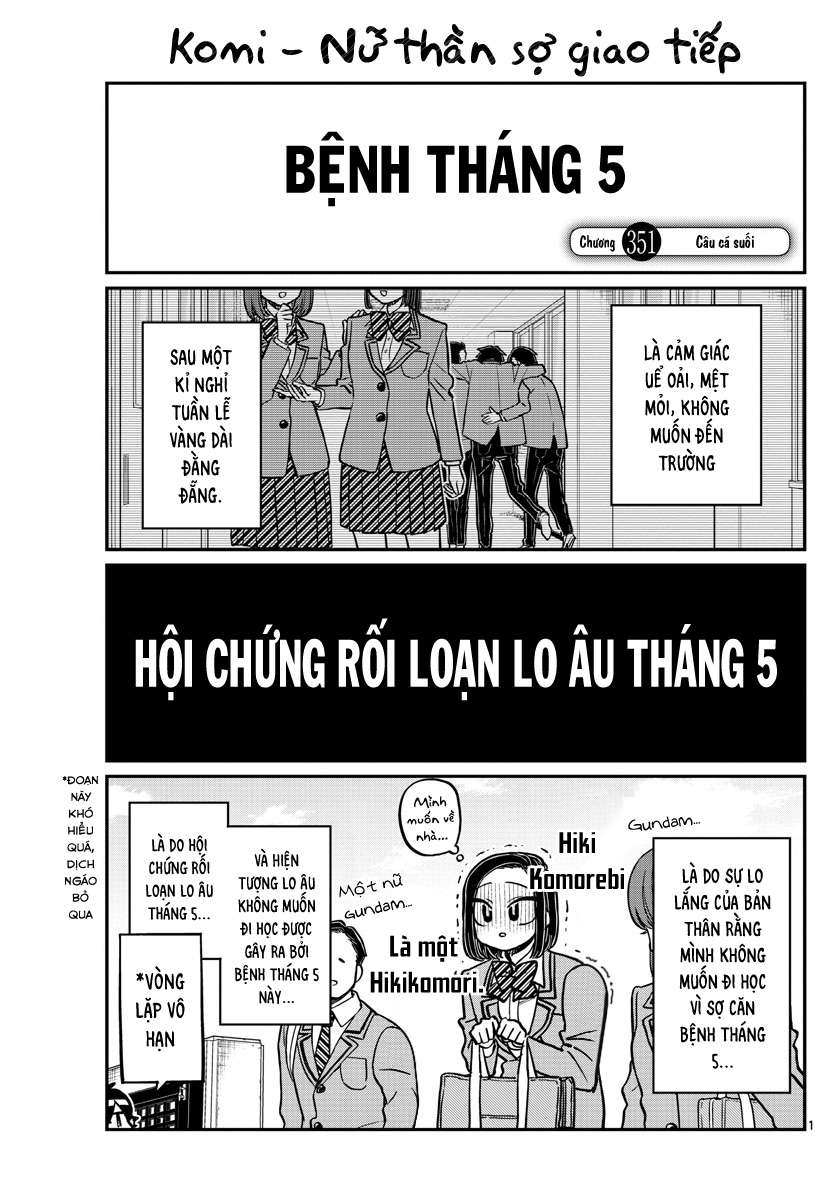 Komi-San Wa Komyushou Desu Chapter 351 - Trang 2