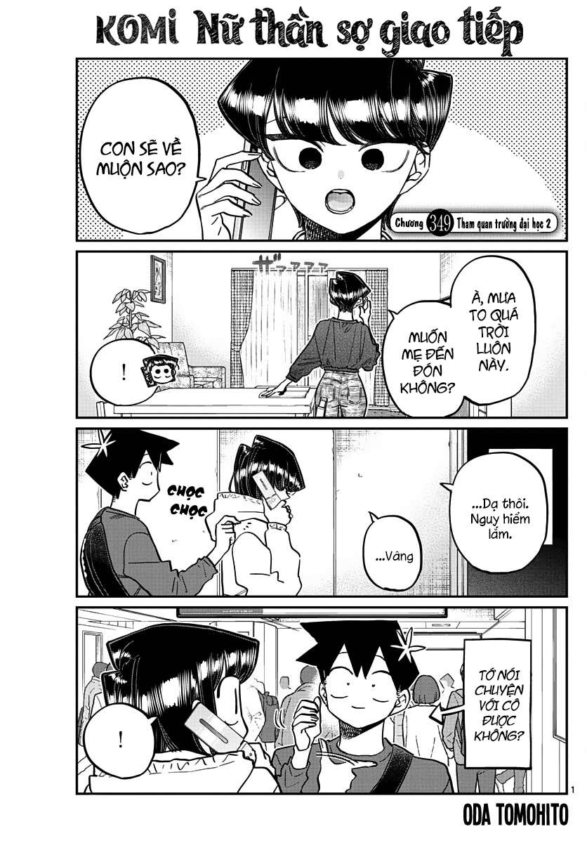 Komi-San Wa Komyushou Desu Chapter 349 - Trang 2