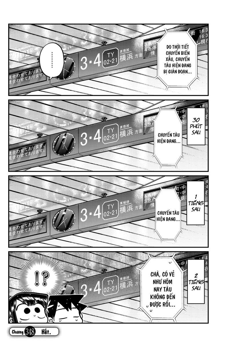 Komi-San Wa Komyushou Desu Chapter 348 - Trang 2