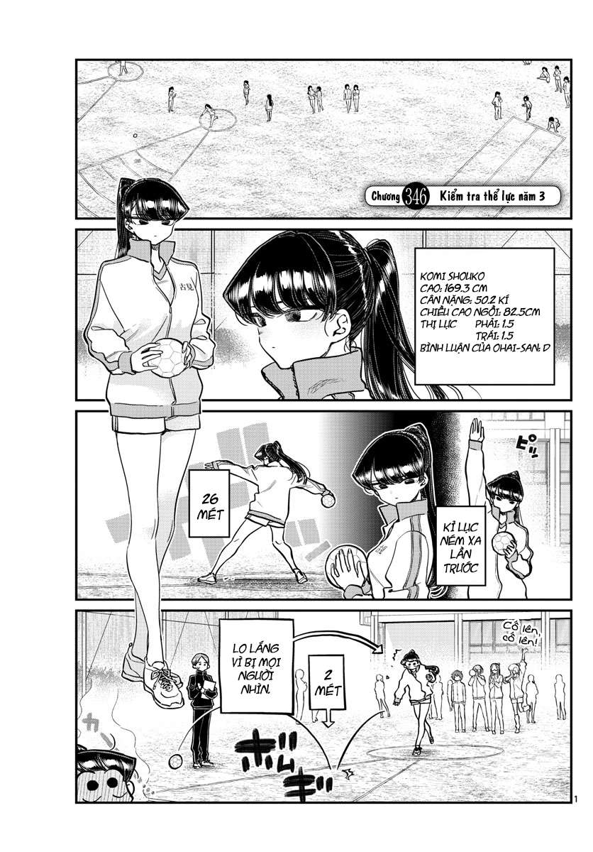 Komi-San Wa Komyushou Desu Chapter 346 - Trang 2