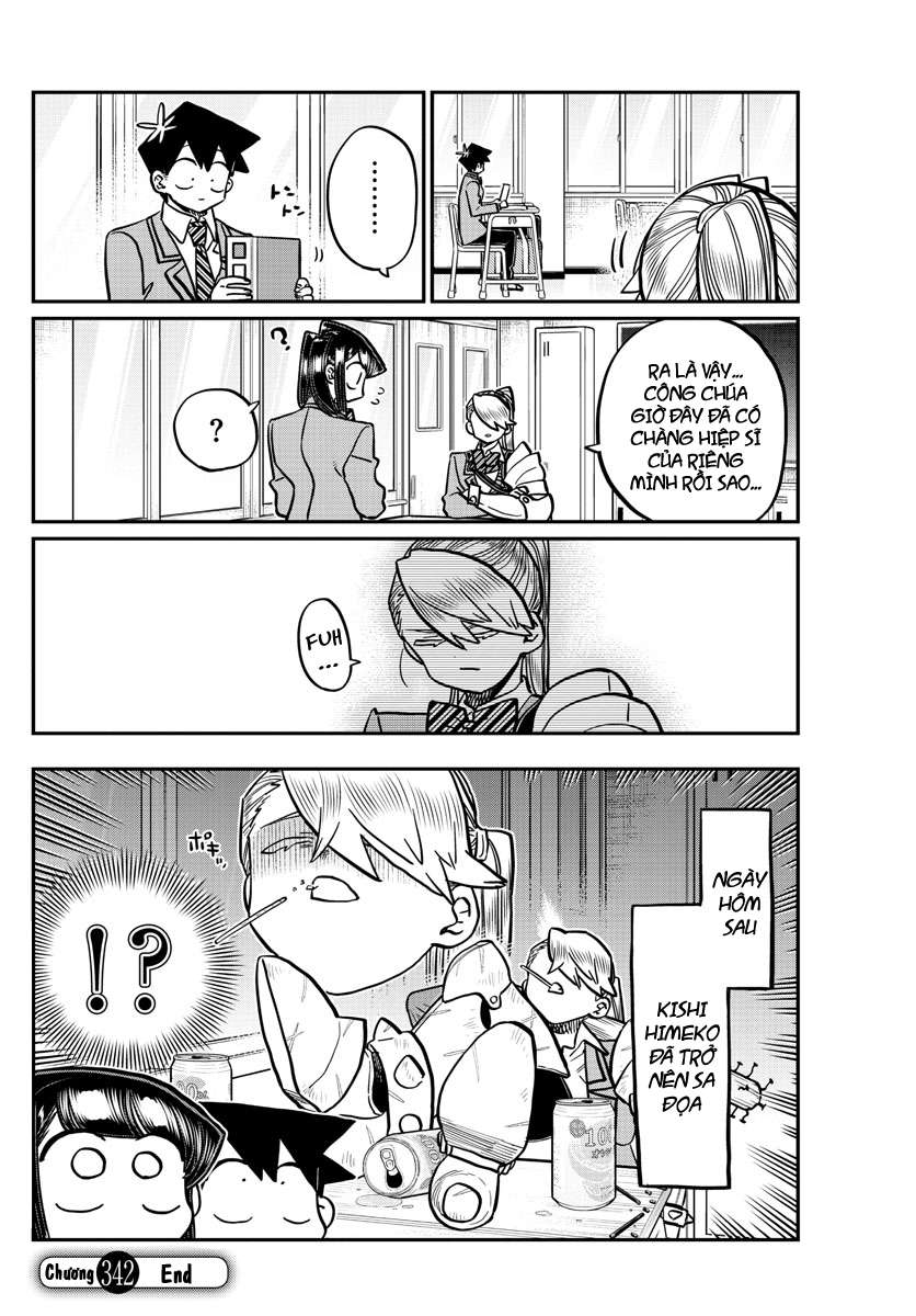 Komi-San Wa Komyushou Desu Chapter 342 - Trang 2