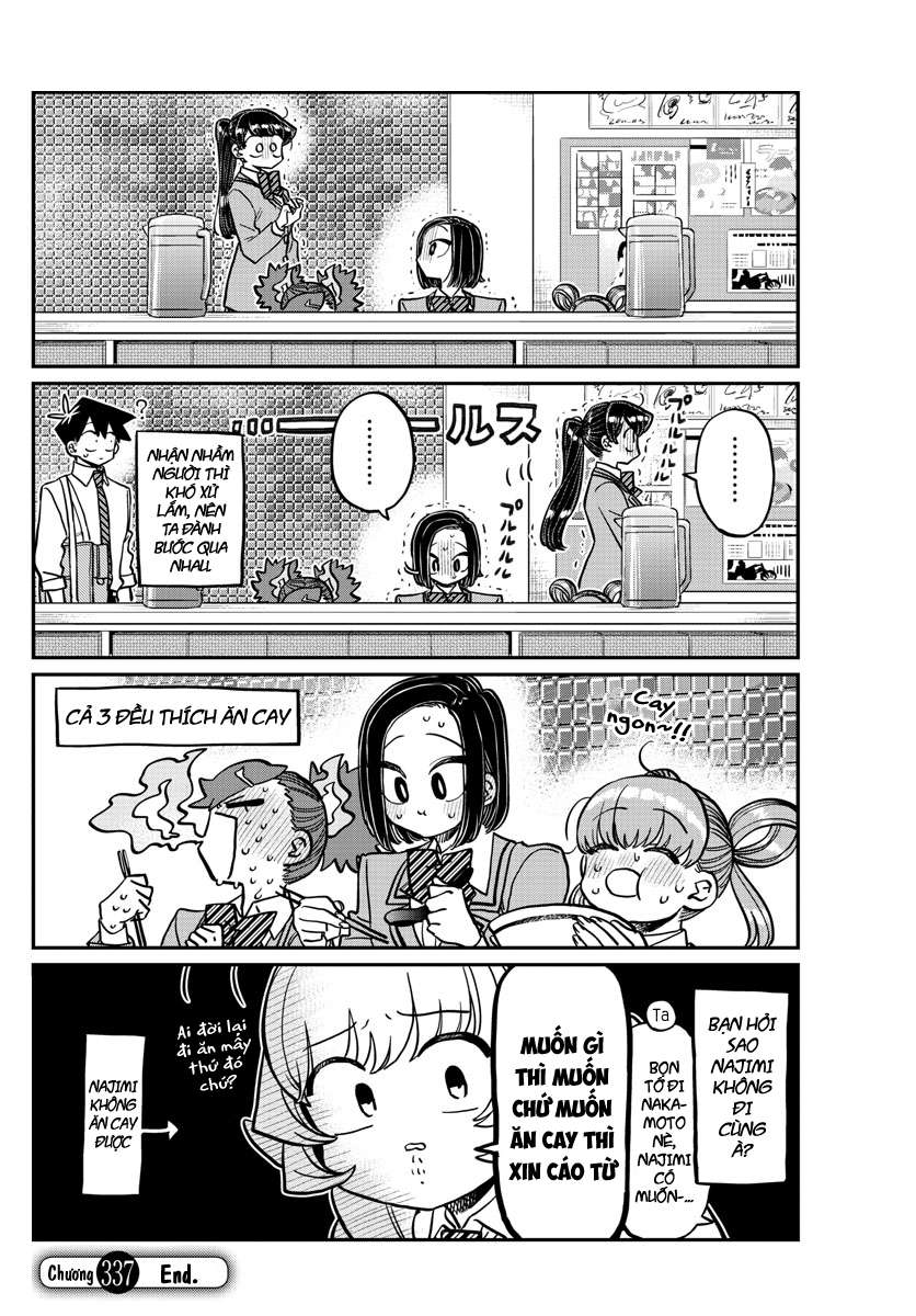 Komi-San Wa Komyushou Desu Chapter 337 - Trang 2