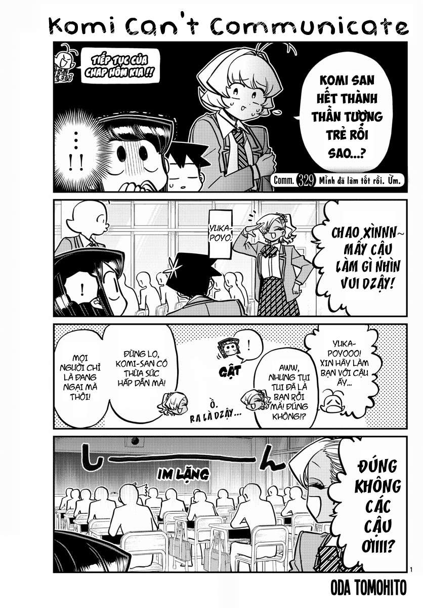 Komi-San Wa Komyushou Desu Chapter 329 - Trang 2