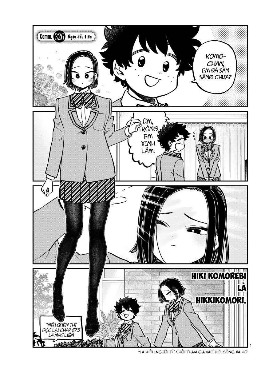 Komi-San Wa Komyushou Desu Chapter 326 - Trang 2