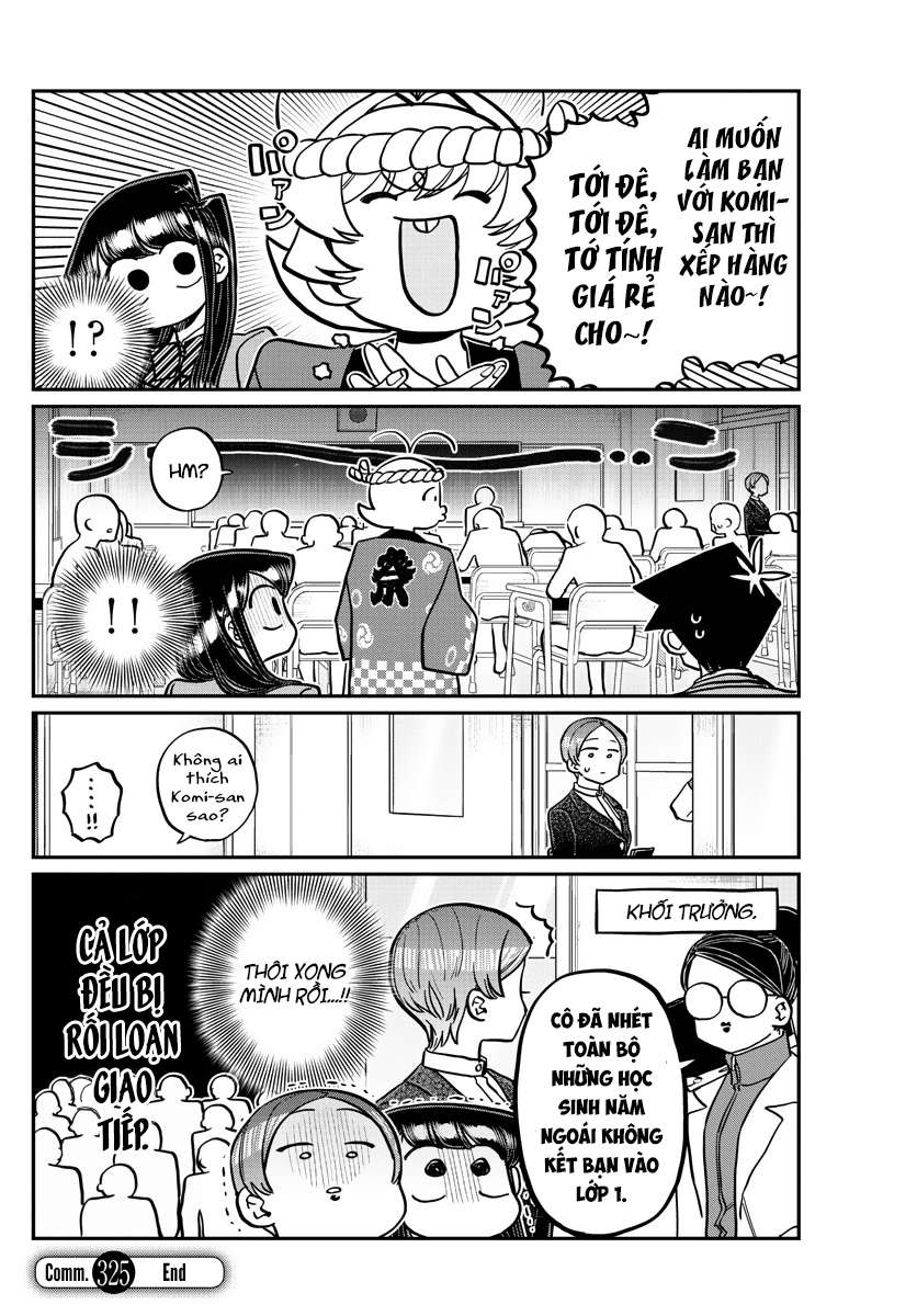 Komi-San Wa Komyushou Desu Chapter 325 - Trang 2