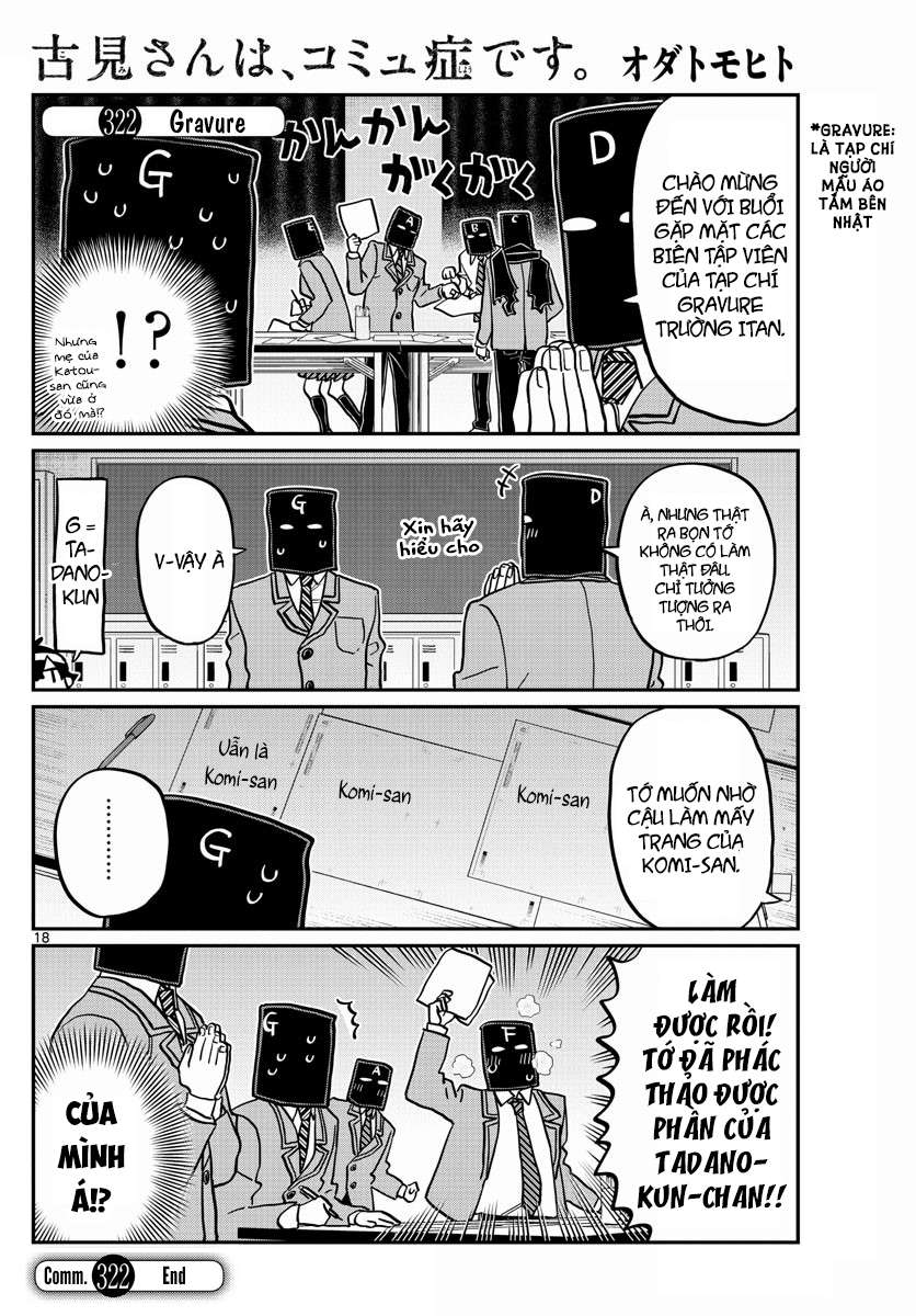 Komi-San Wa Komyushou Desu Chapter 322 - Trang 2