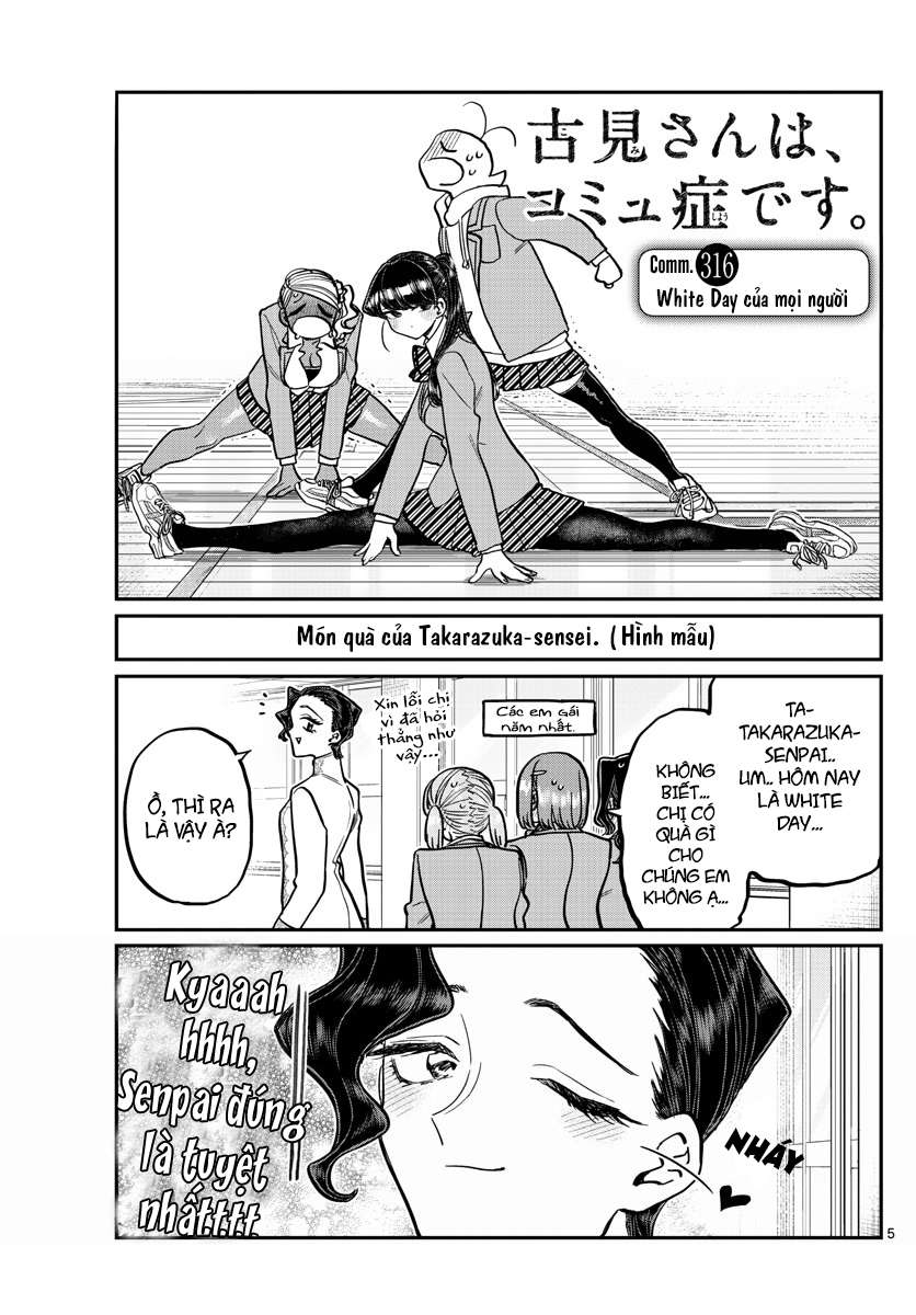 Komi-San Wa Komyushou Desu Chapter 316 - Trang 2