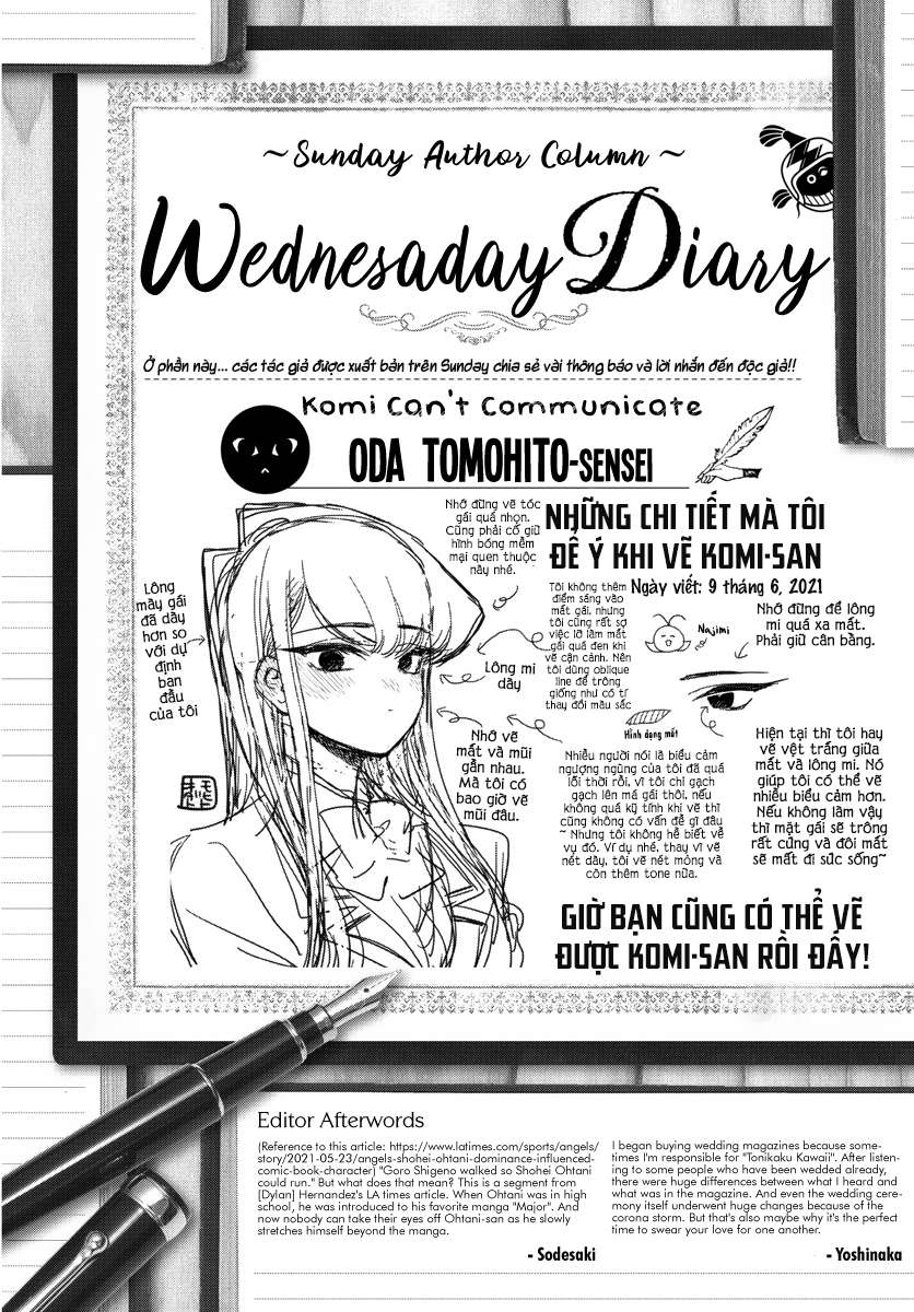 Komi-San Wa Komyushou Desu Chapter 312 - Trang 2