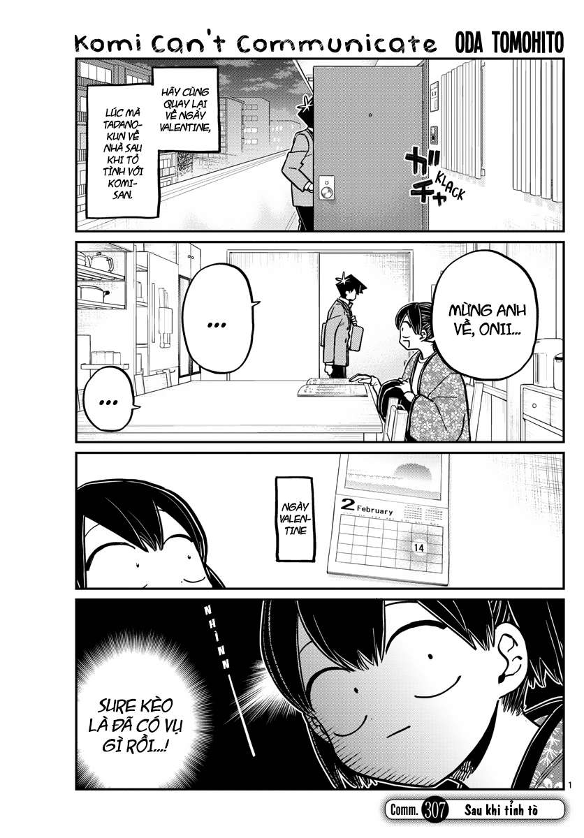 Komi-San Wa Komyushou Desu Chapter 307 - Trang 2