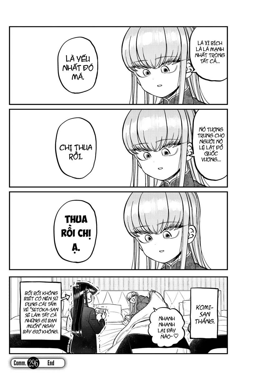 Komi-San Wa Komyushou Desu Chapter 296 - Trang 2