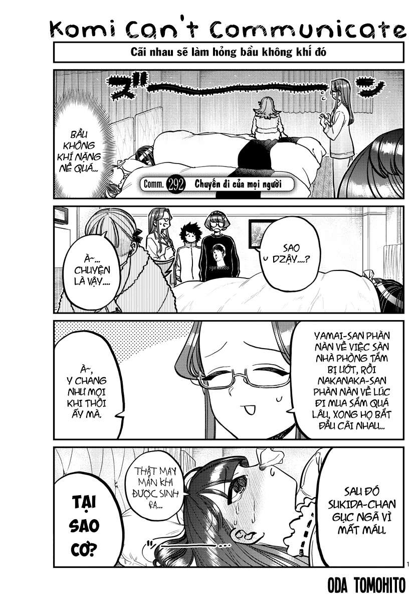 Komi-San Wa Komyushou Desu Chapter 292 - Trang 2