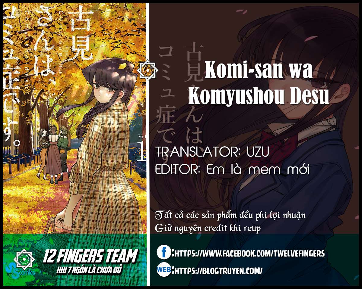 Komi-San Wa Komyushou Desu Chapter 281 - Trang 2