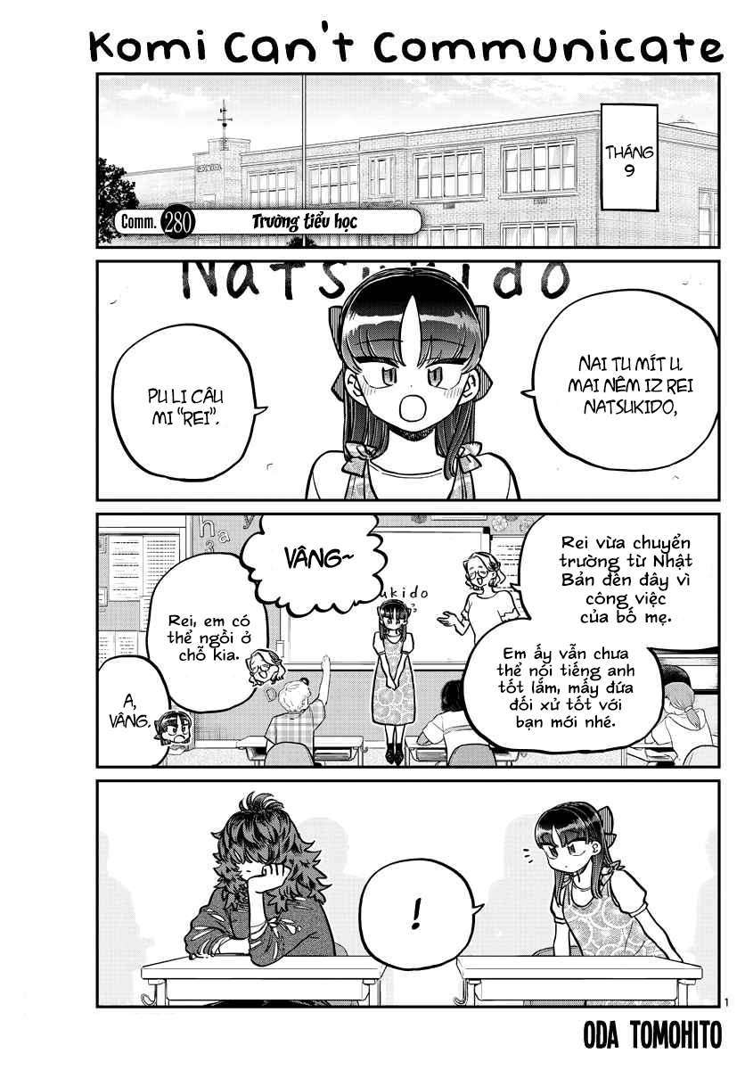 Komi-San Wa Komyushou Desu Chapter 280 - Trang 2