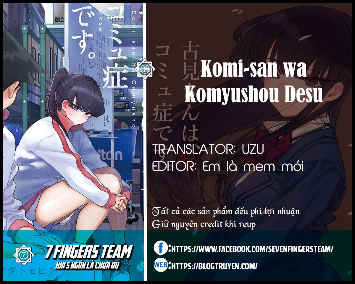 Komi-San Wa Komyushou Desu Chapter 264 - Trang 2