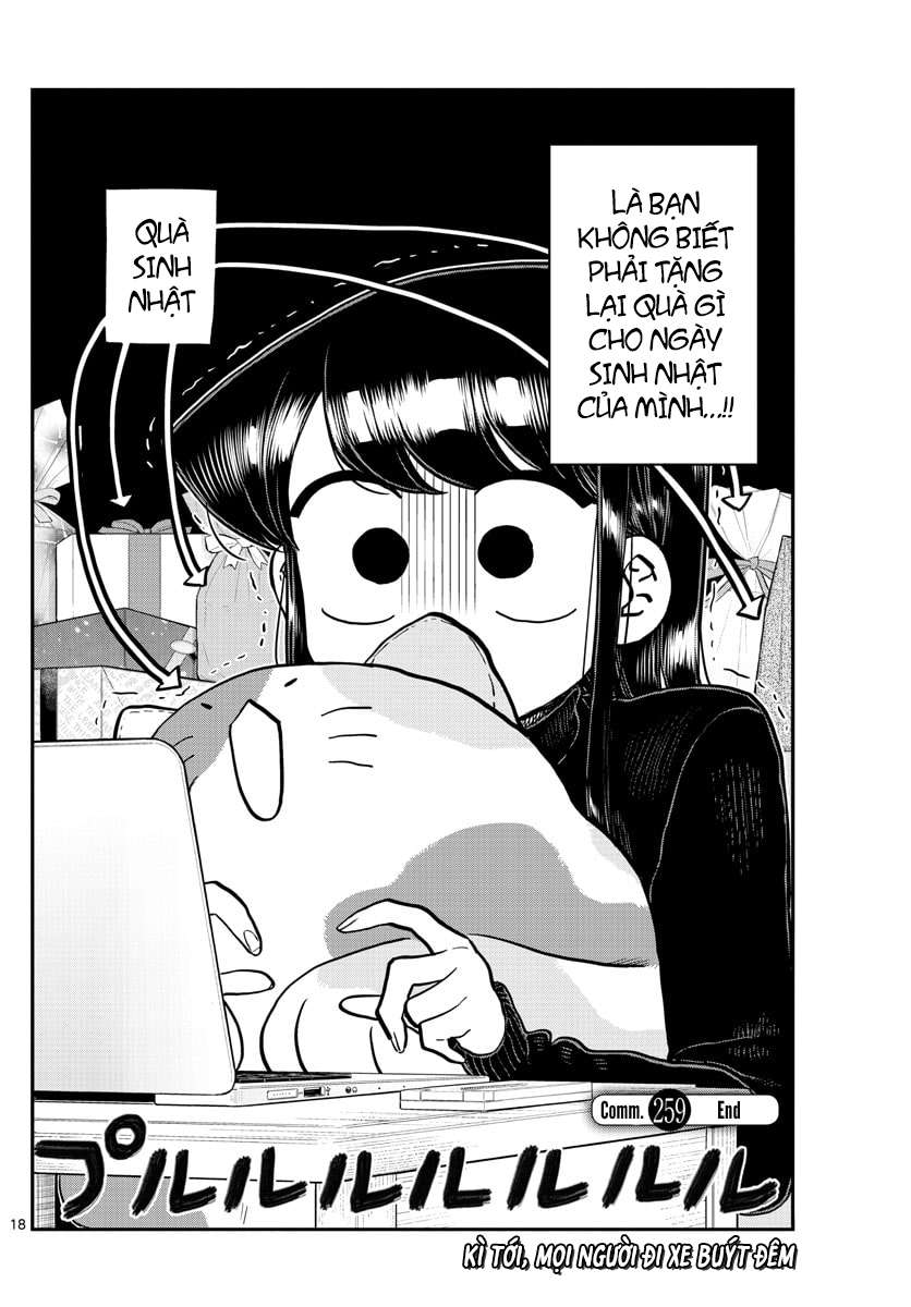 Komi-San Wa Komyushou Desu Chapter 259 - Trang 2