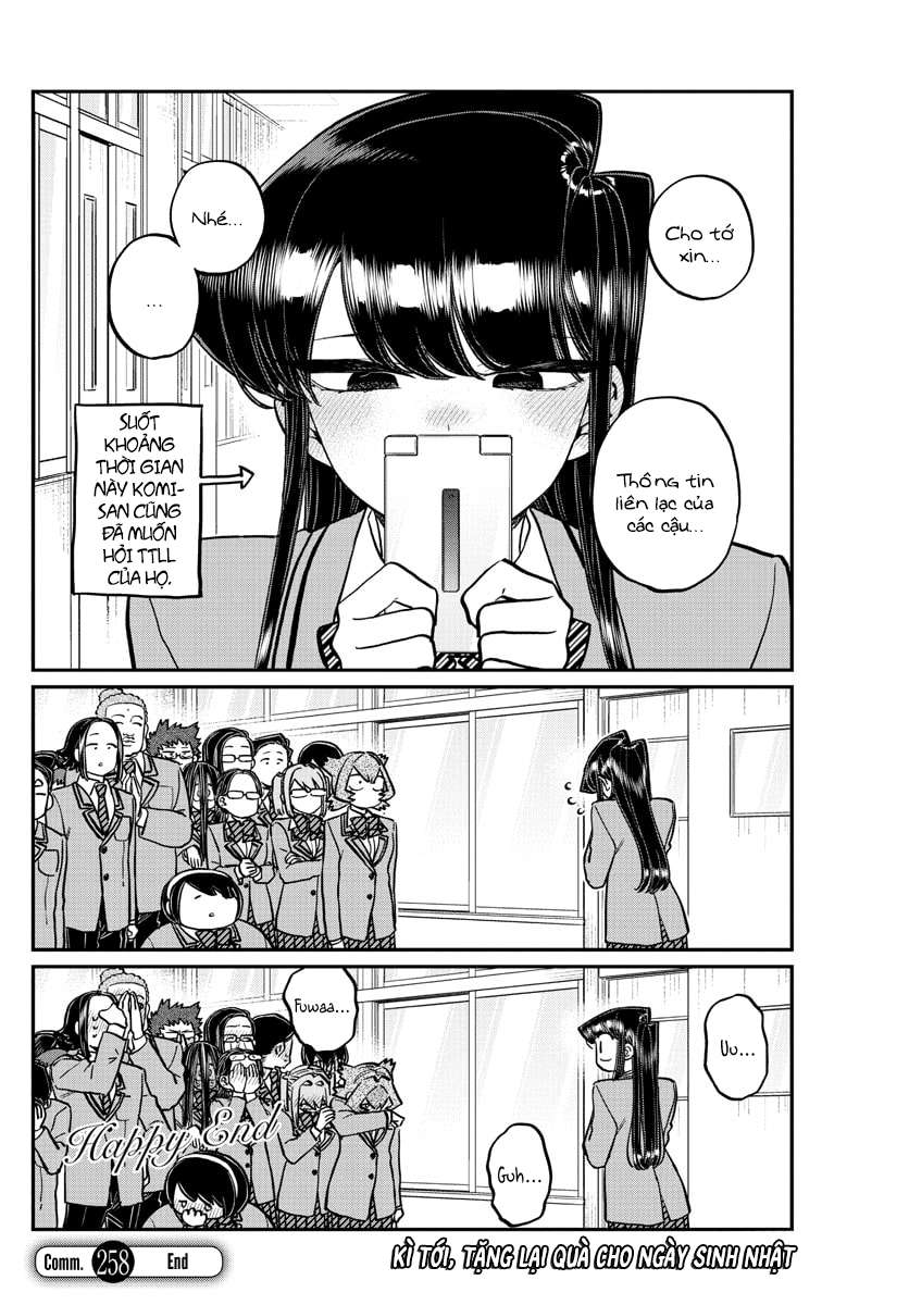 Komi-San Wa Komyushou Desu Chapter 258 - Trang 2