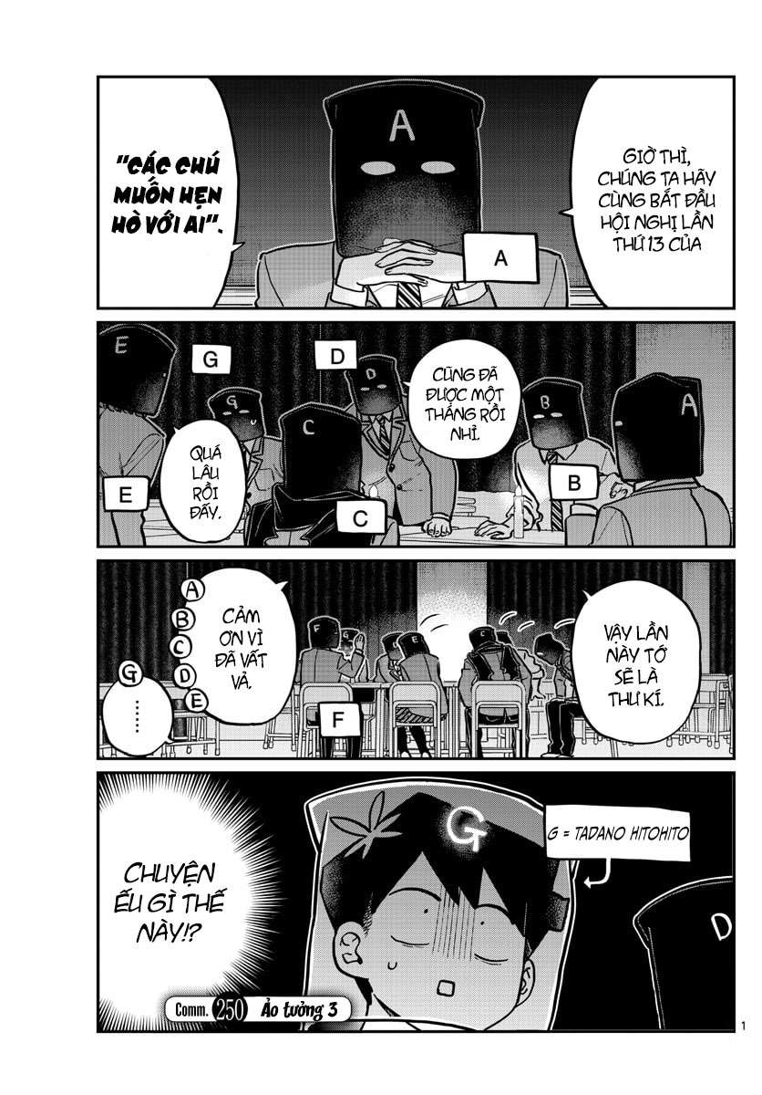 Komi-San Wa Komyushou Desu Chapter 250 - Trang 2