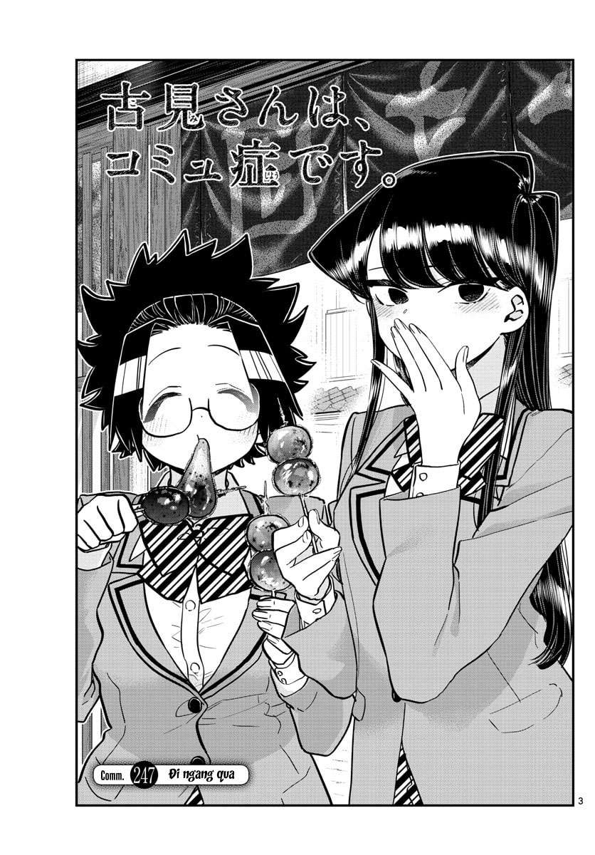 Komi-San Wa Komyushou Desu Chapter 247 - Trang 2