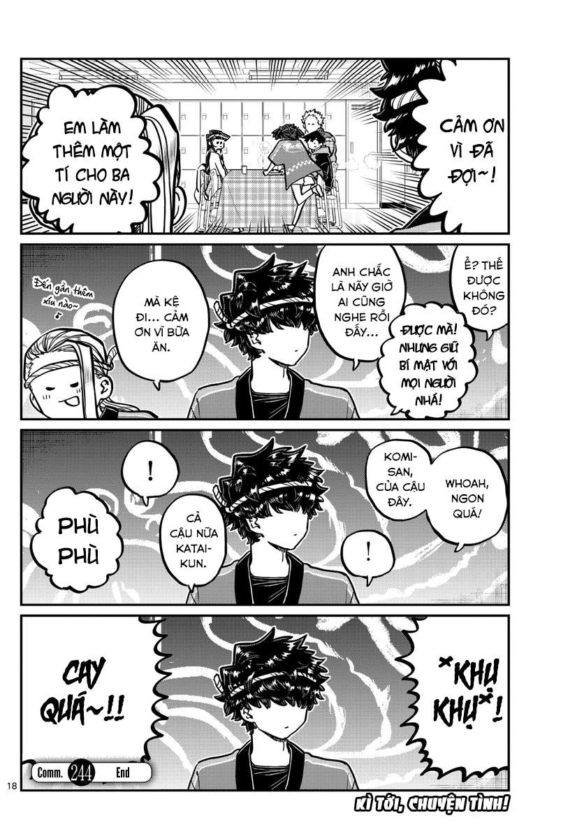 Komi-San Wa Komyushou Desu Chapter 244 - Trang 2