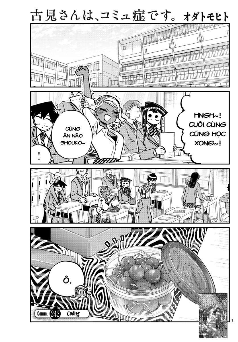 Komi-San Wa Komyushou Desu Chapter 242 - Trang 2