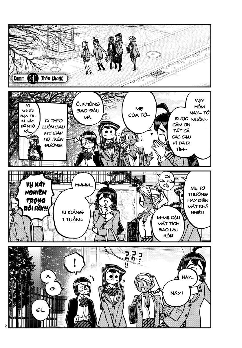 Komi-San Wa Komyushou Desu Chapter 241 - Trang 2