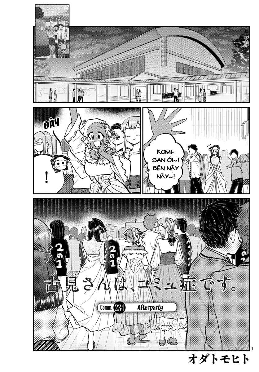 Komi-San Wa Komyushou Desu Chapter 234 - Trang 2