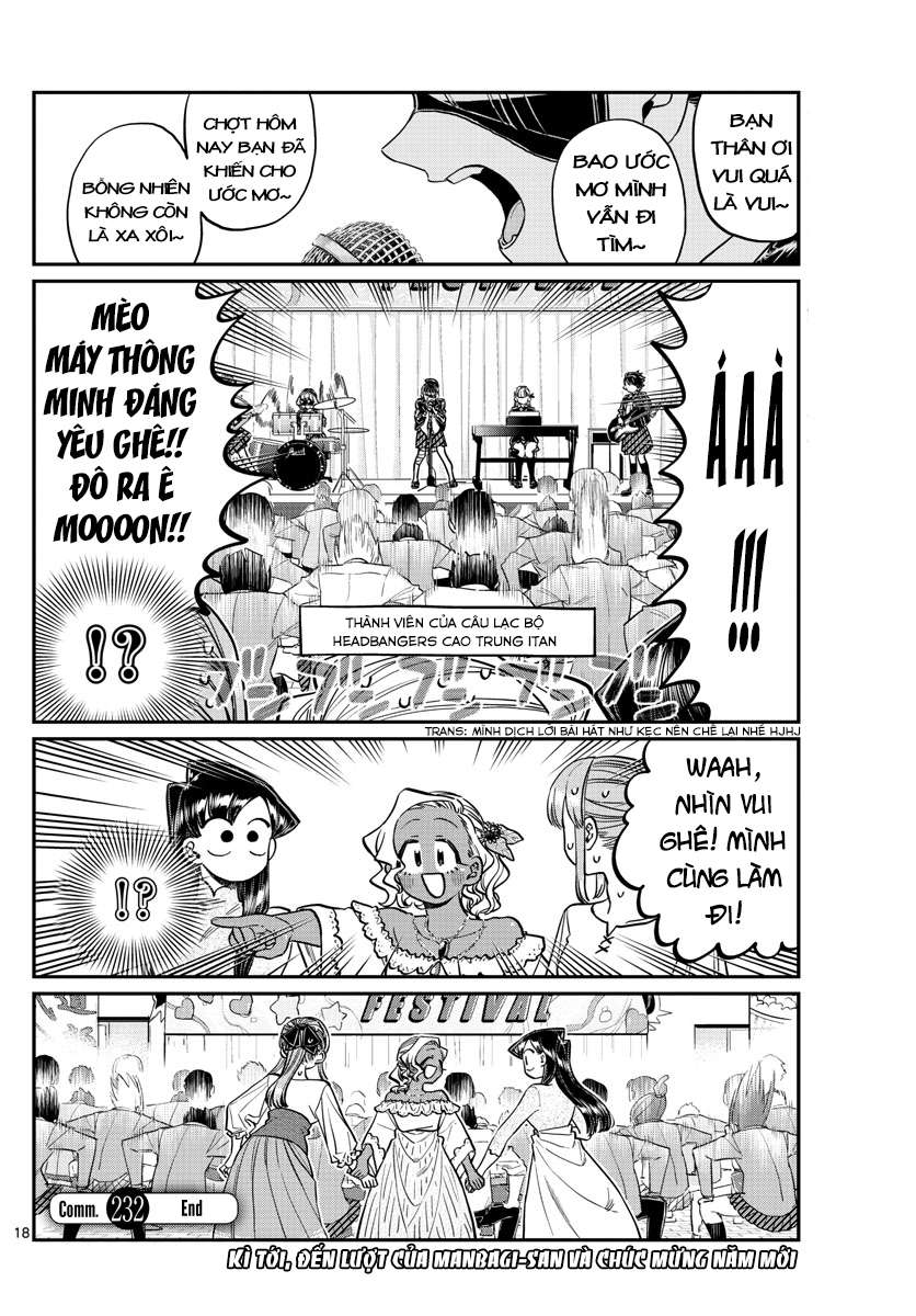 Komi-San Wa Komyushou Desu Chapter 232 - Trang 2