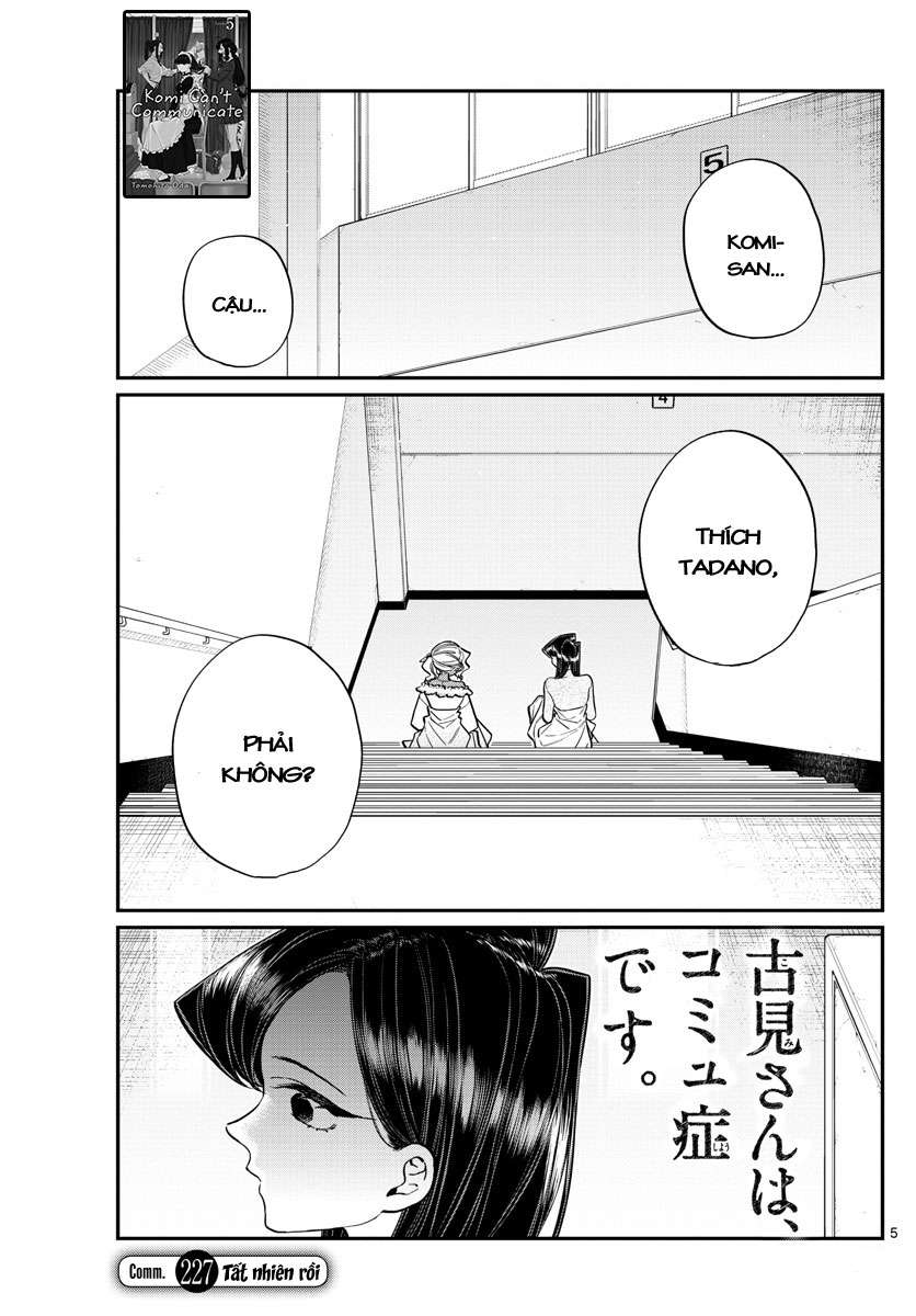 Komi-San Wa Komyushou Desu Chapter 227 - Trang 2