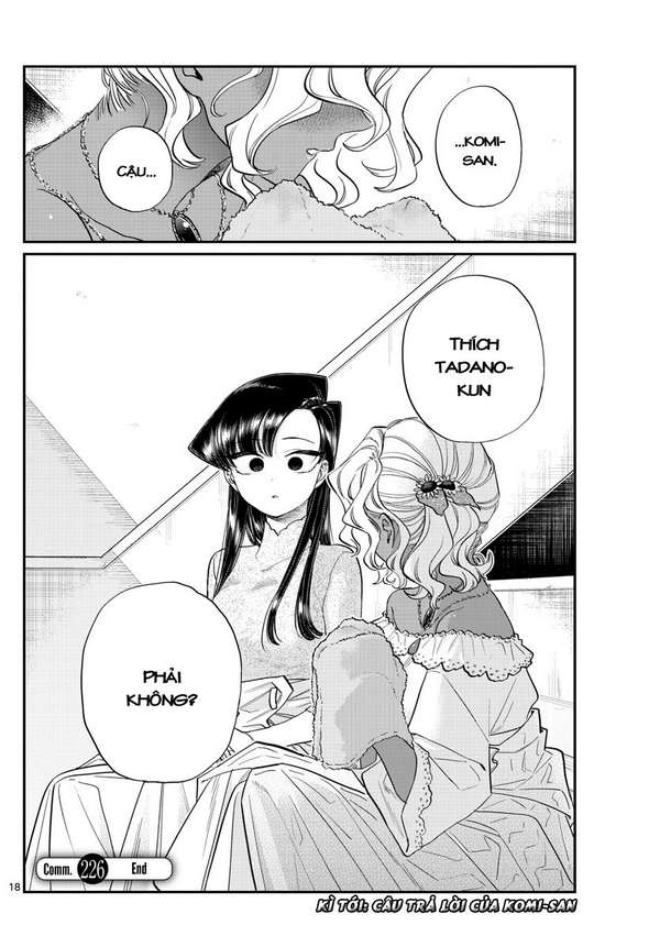 Komi-San Wa Komyushou Desu Chapter 226 - Trang 2