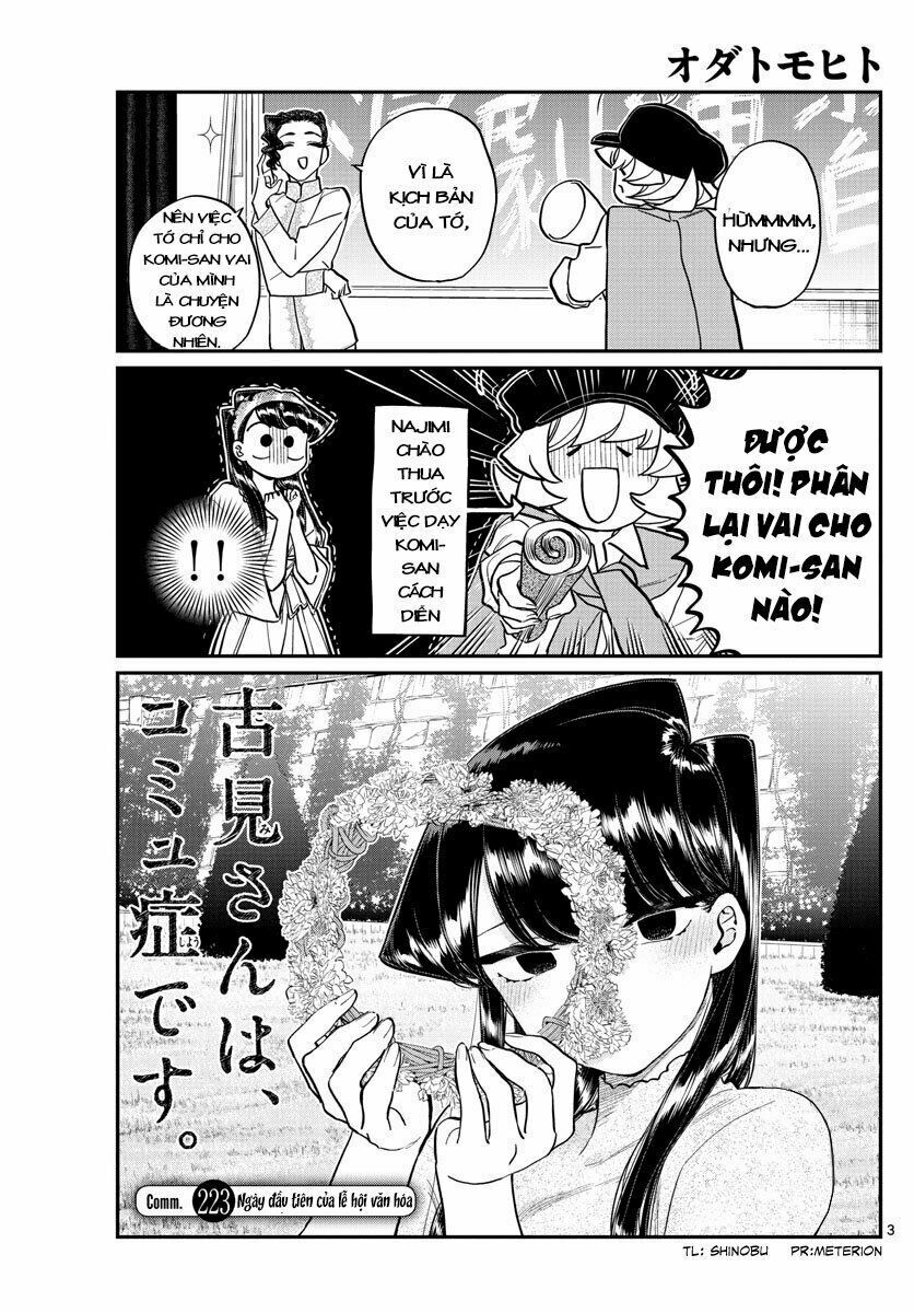 Komi-San Wa Komyushou Desu Chapter 223 - Trang 2