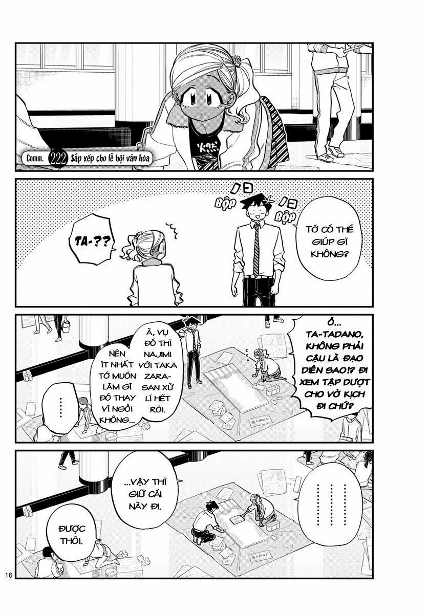 Komi-San Wa Komyushou Desu Chapter 222 - Trang 2