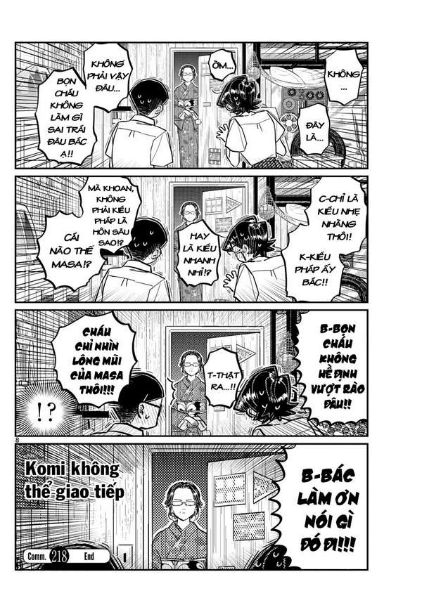 Komi-San Wa Komyushou Desu Chapter 218 - Trang 2