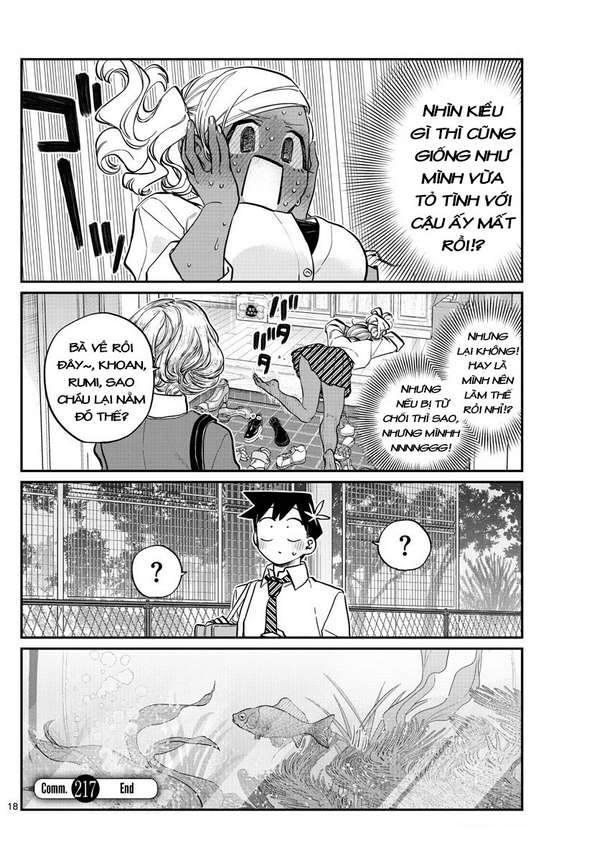 Komi-San Wa Komyushou Desu Chapter 217 - Trang 2