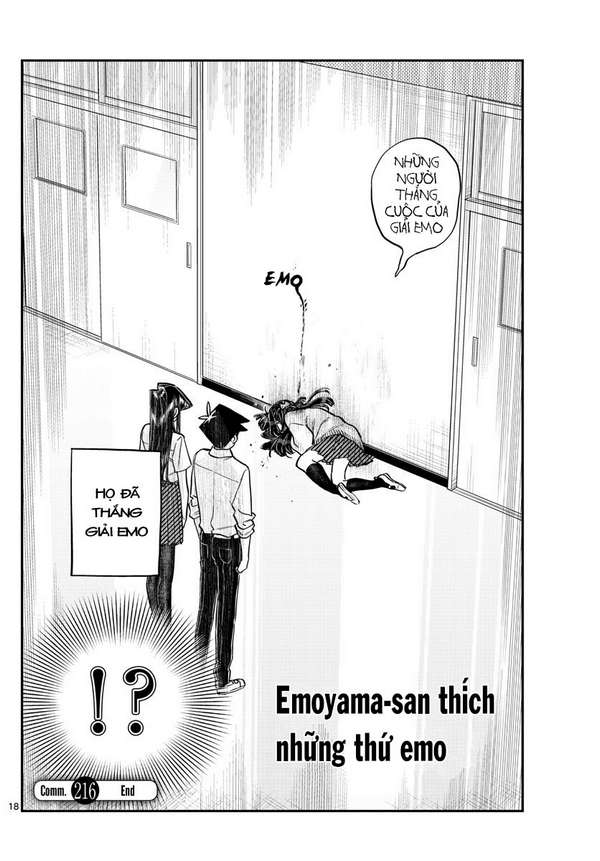 Komi-San Wa Komyushou Desu Chapter 216 - Trang 2