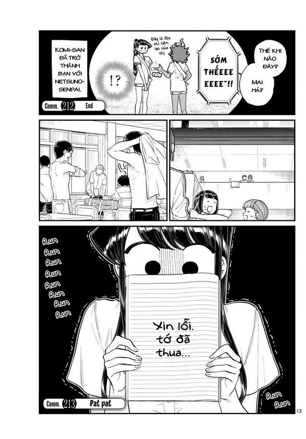 Komi-San Wa Komyushou Desu Chapter 213 - Trang 2