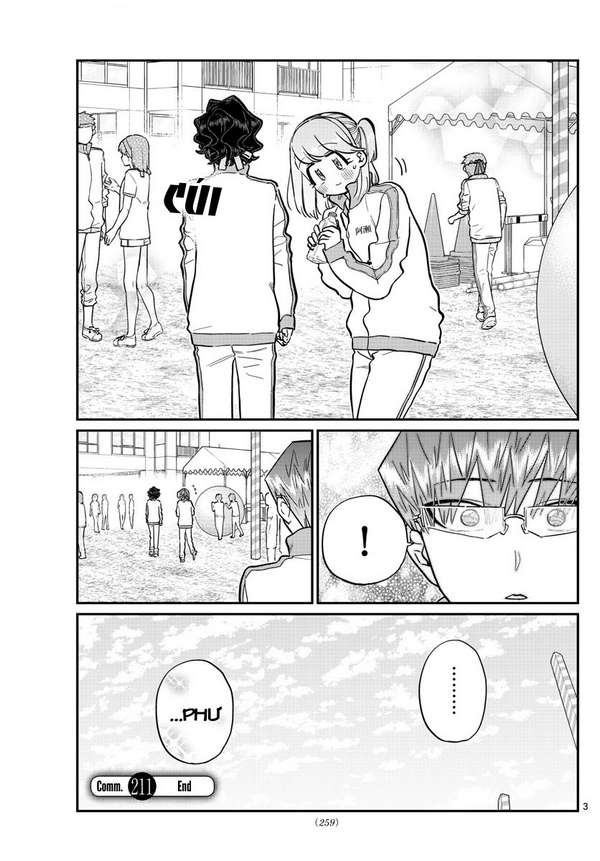 Komi-San Wa Komyushou Desu Chapter 211 - Trang 2