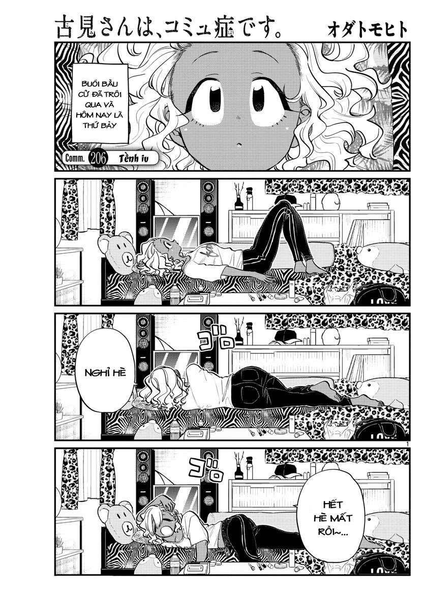 Komi-San Wa Komyushou Desu Chapter 206 - Trang 2