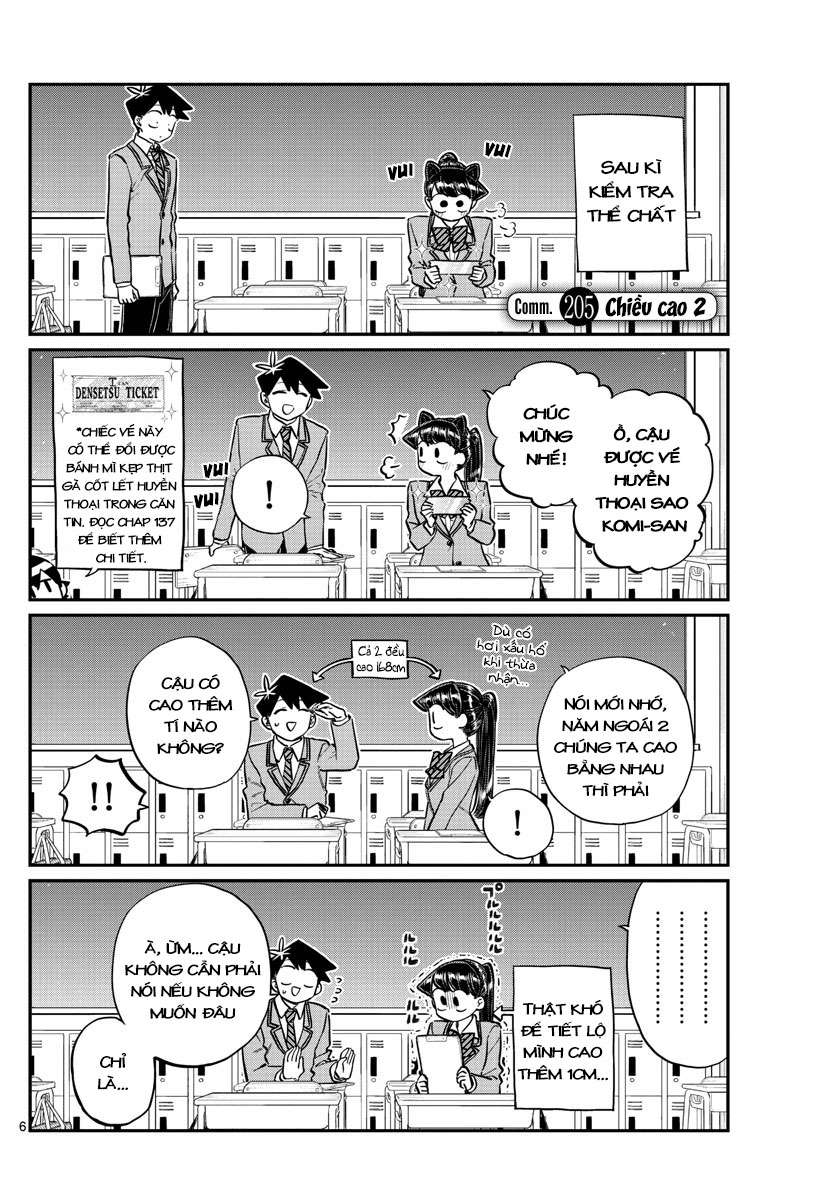 Komi-San Wa Komyushou Desu Chapter 205 - Trang 2