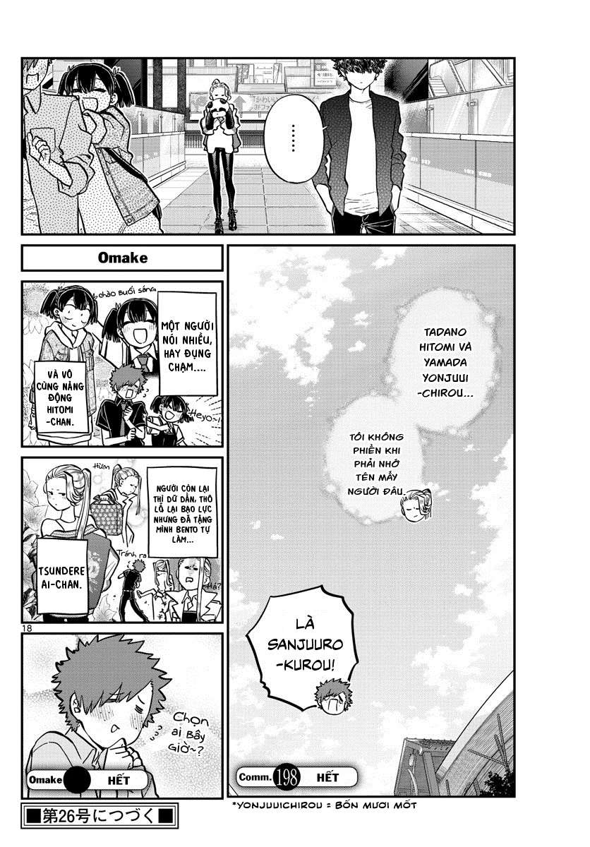 Komi-San Wa Komyushou Desu Chapter 198 - Trang 2