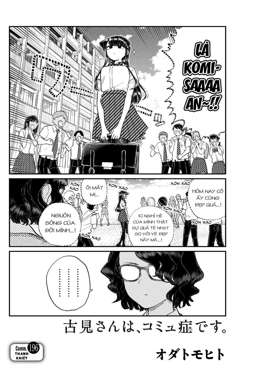 Komi-San Wa Komyushou Desu Chapter 196 - Trang 2