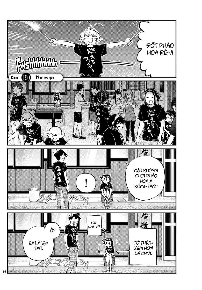 Komi-San Wa Komyushou Desu Chapter 190 - Trang 2