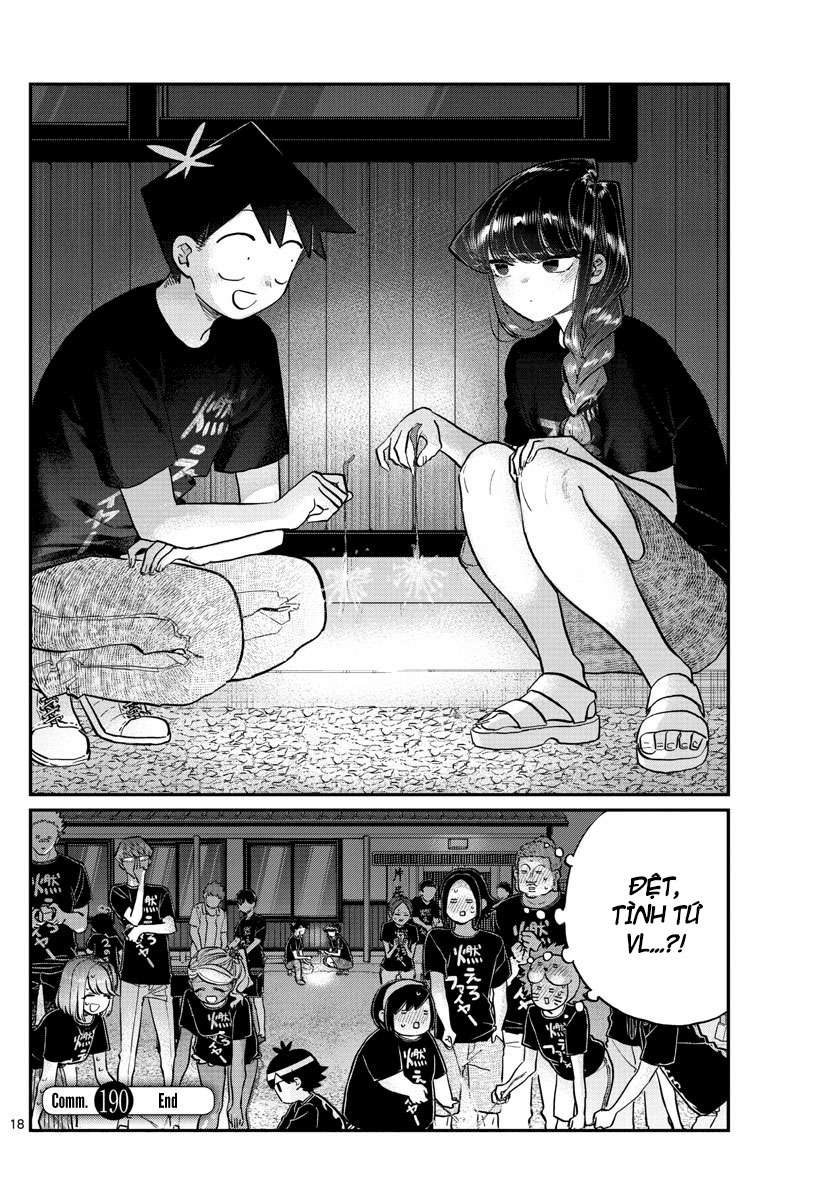 Komi-San Wa Komyushou Desu Chapter 190 - Trang 2