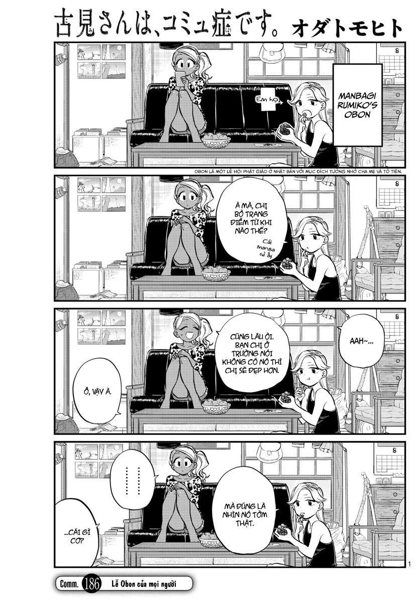 Komi-San Wa Komyushou Desu Chapter 186 - Trang 2