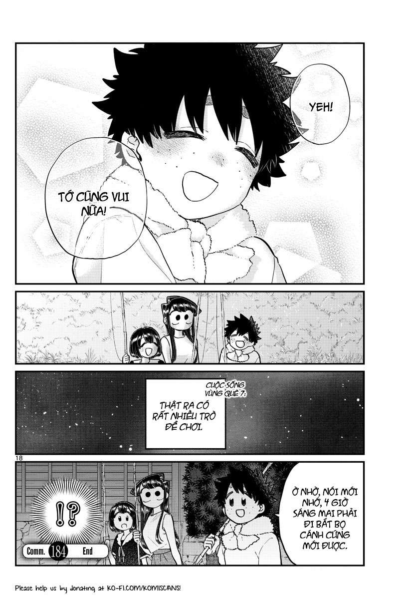 Komi-San Wa Komyushou Desu Chapter 184 - Trang 2