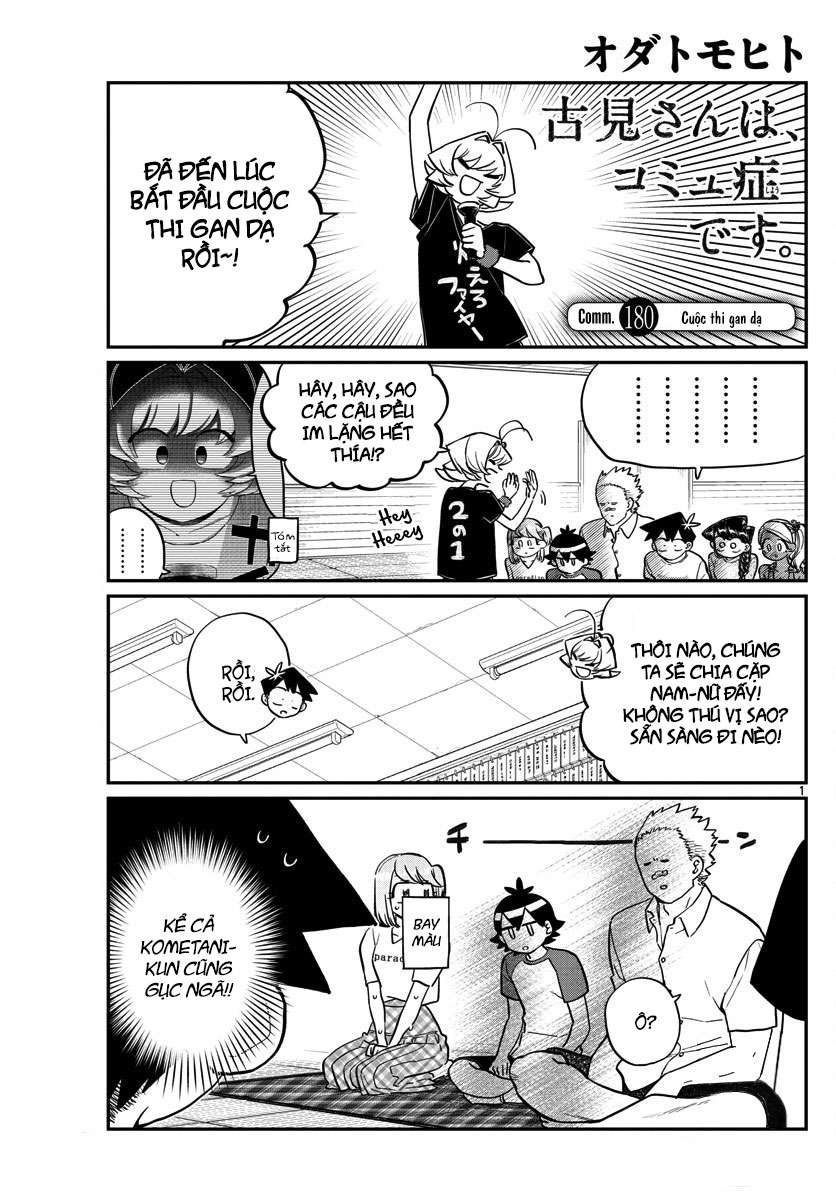 Komi-San Wa Komyushou Desu Chapter 180 - Trang 2