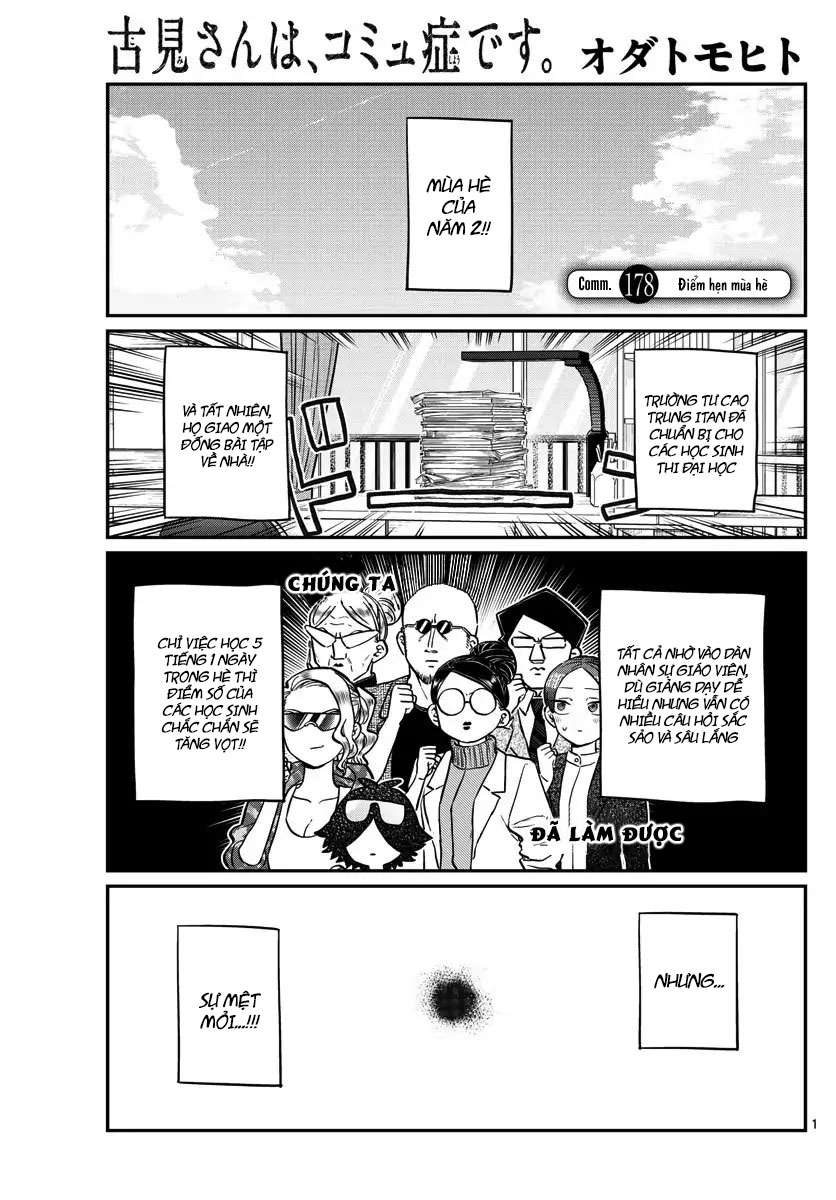 Komi-San Wa Komyushou Desu Chapter 178 - Trang 2